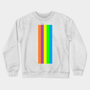 Wonderful Colorful Lines Crewneck Sweatshirt